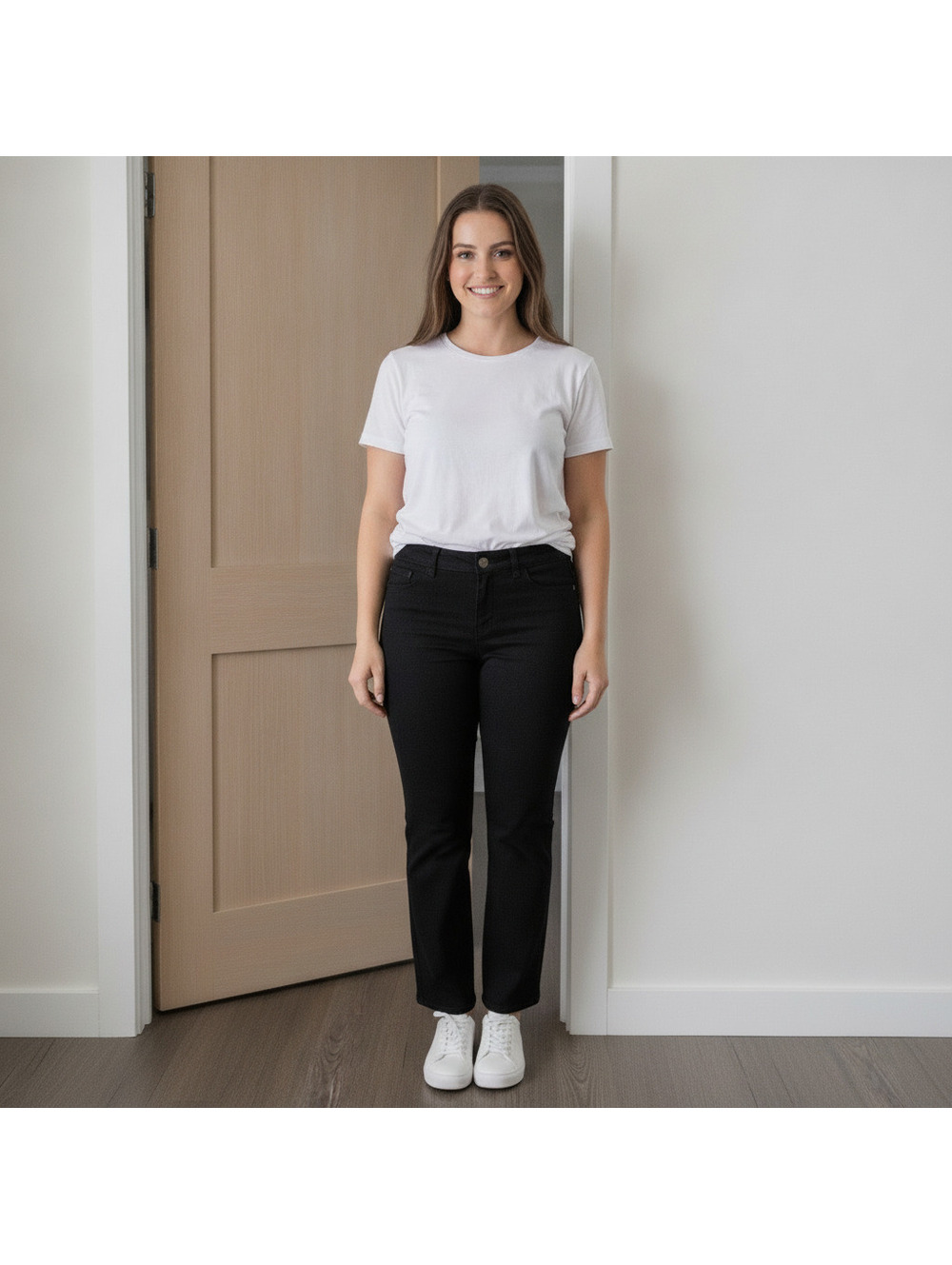 NWT Old Navy Women's Black Skinny Full-Length Pants Size 2
